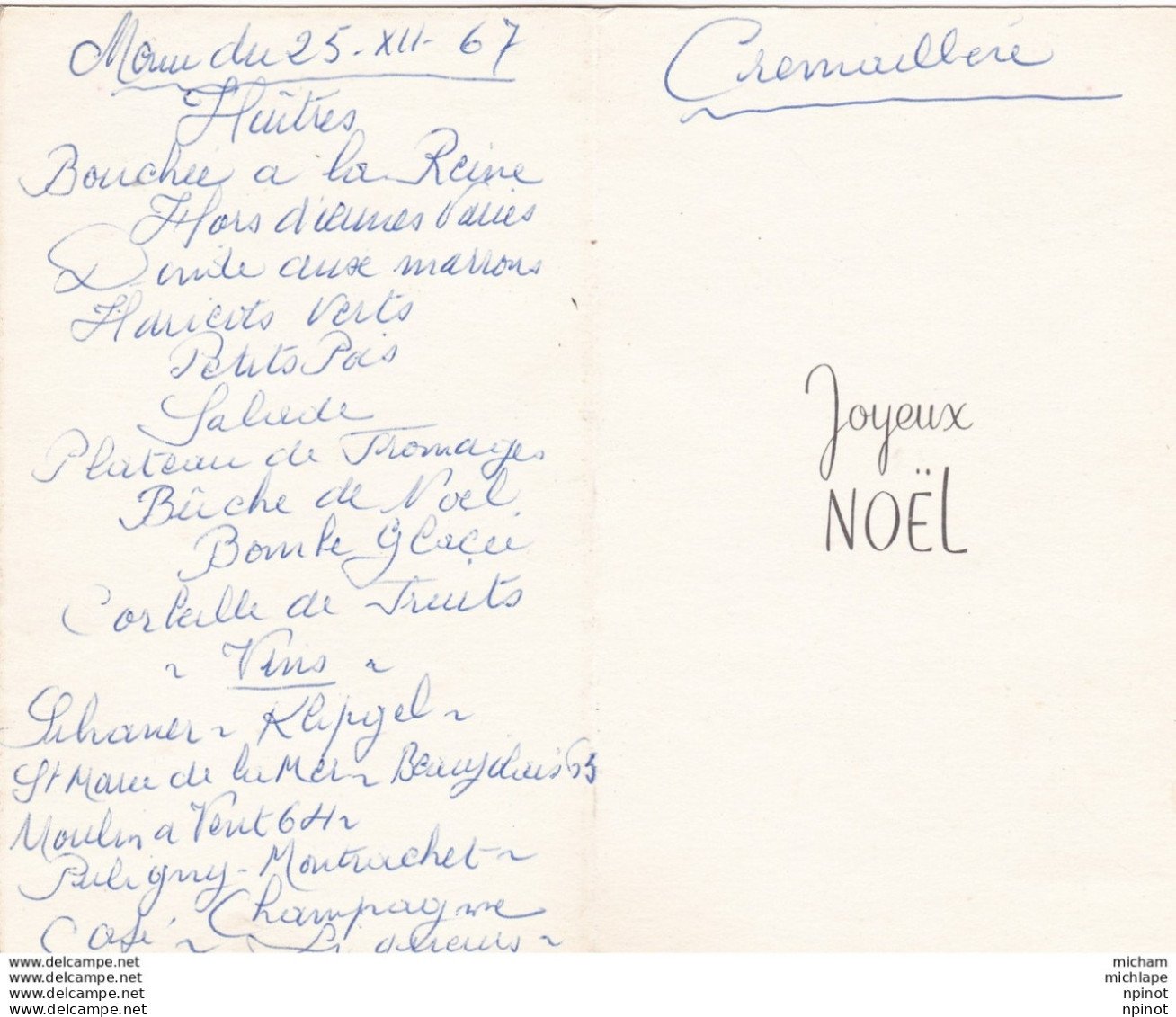 Cpa  Carte Lettre   De Pere  Noel - Other & Unclassified