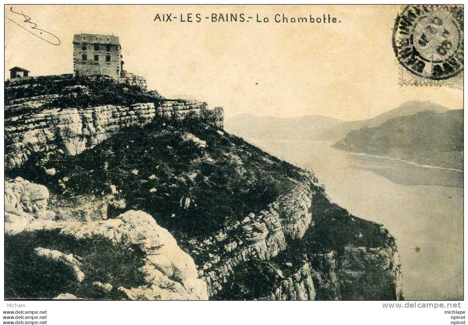 CPA 73  AIX  LES BAINS     LA CHAMBOTTE  PARFAIT ETAT - Aix Les Bains