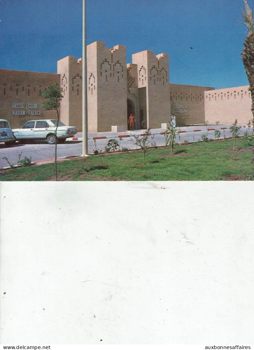 MAROC QUARZAZATE HOTEL KARAM /76 - Other & Unclassified