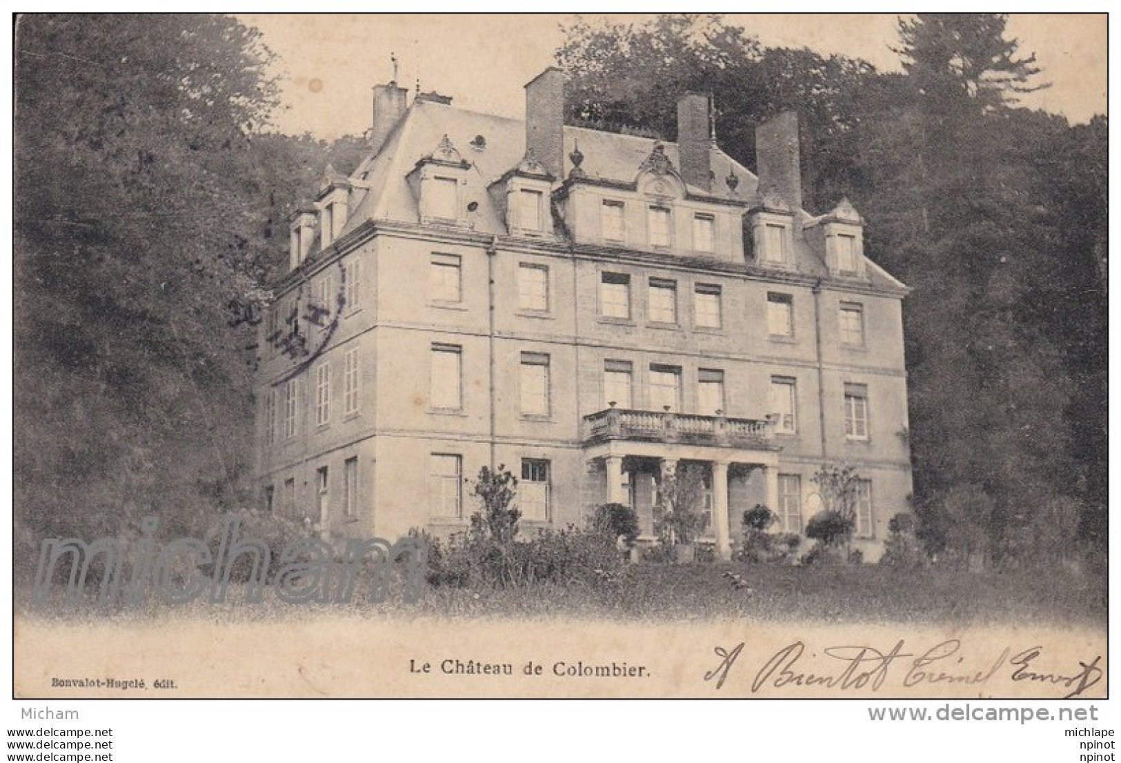 CPA  70   CHATEAU DE  COLOMBIER PRES DE VESOUL TB ETAT - Andere & Zonder Classificatie