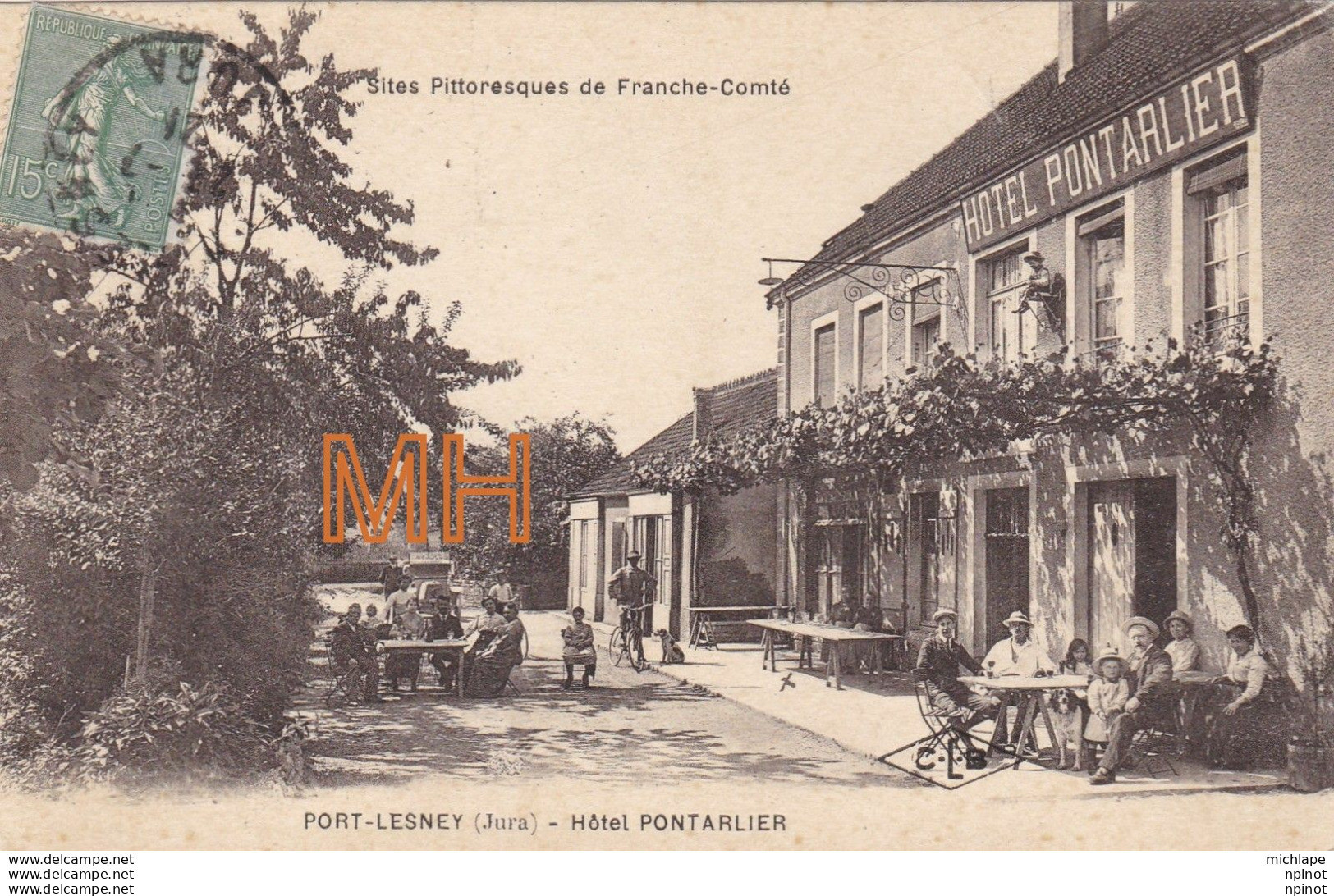 CPA  39   PORT LESNEY   Hotel  Pontarlier - Other & Unclassified