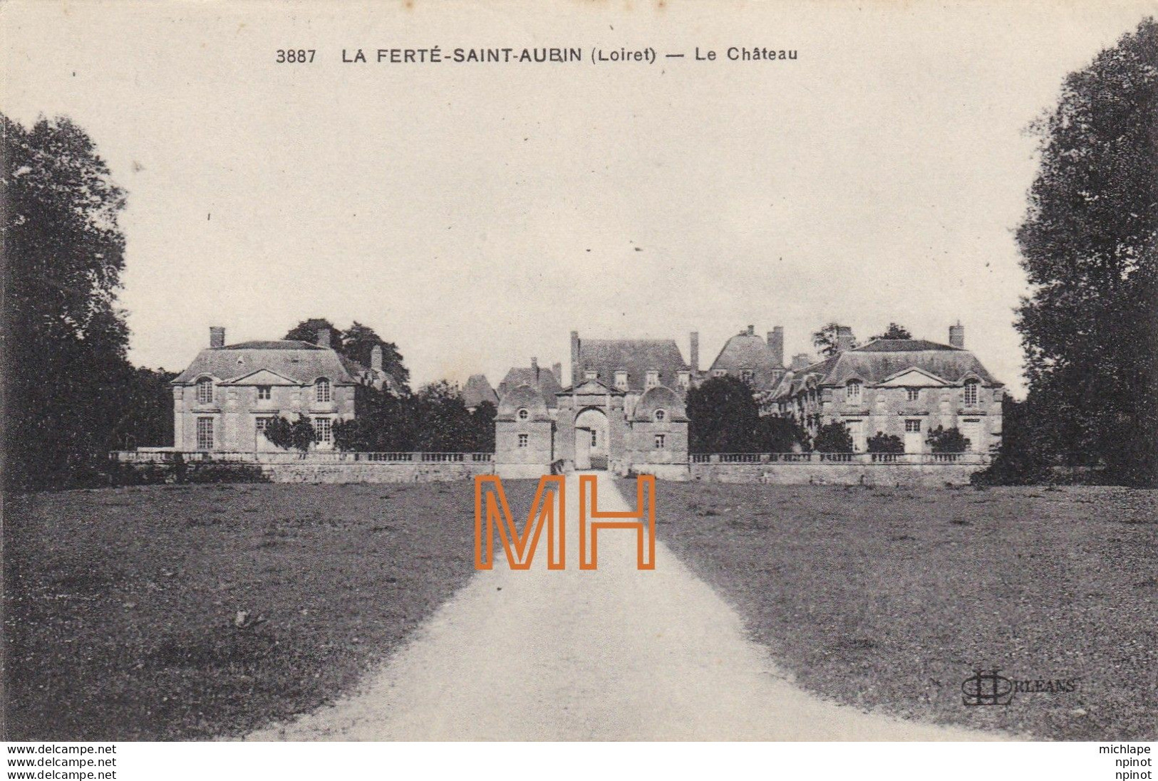 CPA 45  LA FERTE ST AUBIN  Le   Chateau - La Ferte Saint Aubin