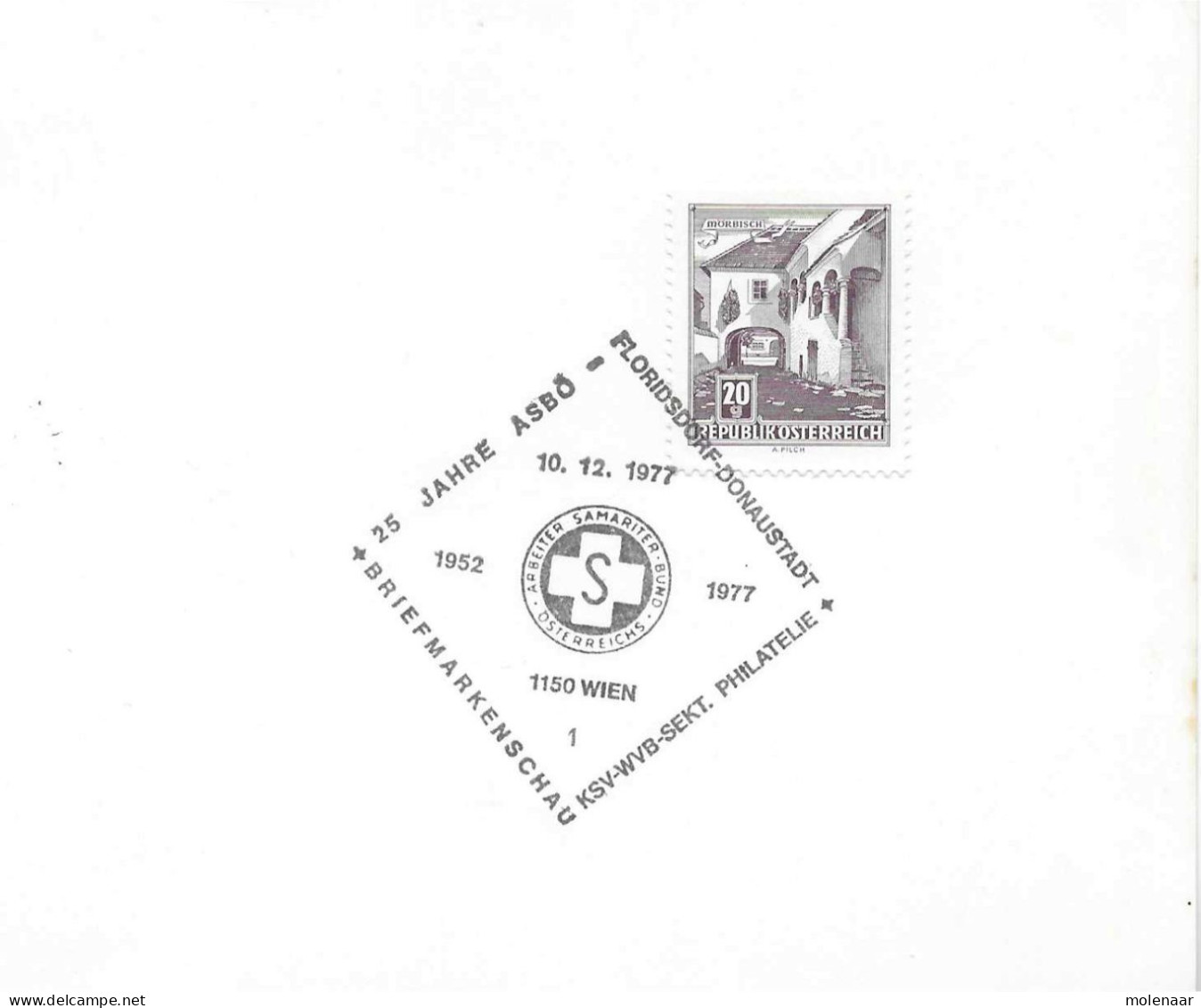 Postzegels > Europa > Oostenrijk >  Republiek > 1971-1900 > Kaart Uit 1977  Met 1 Postzegel (17767) - Briefe U. Dokumente