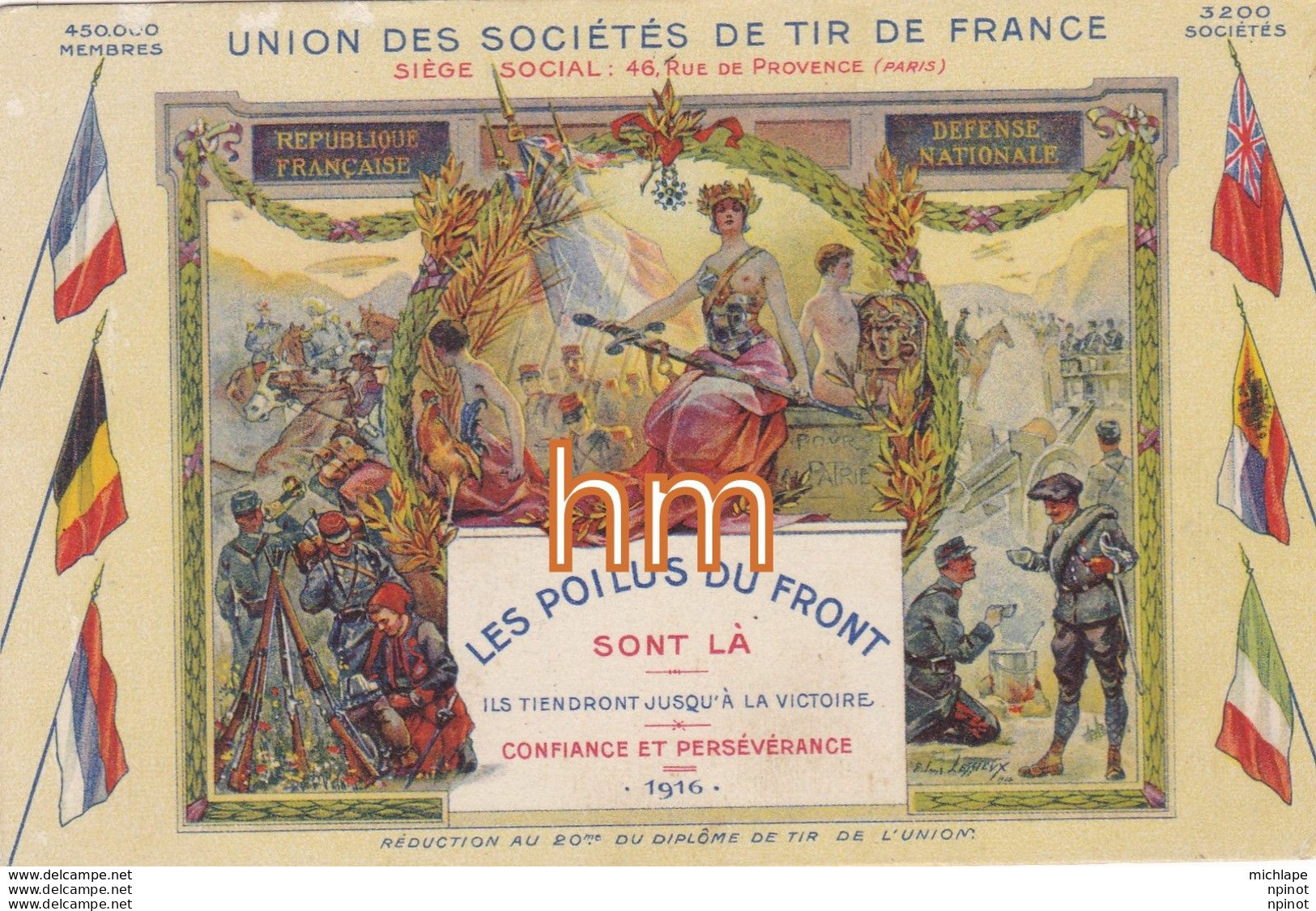 CPA    Les Poilus  Du Front - 1914-18