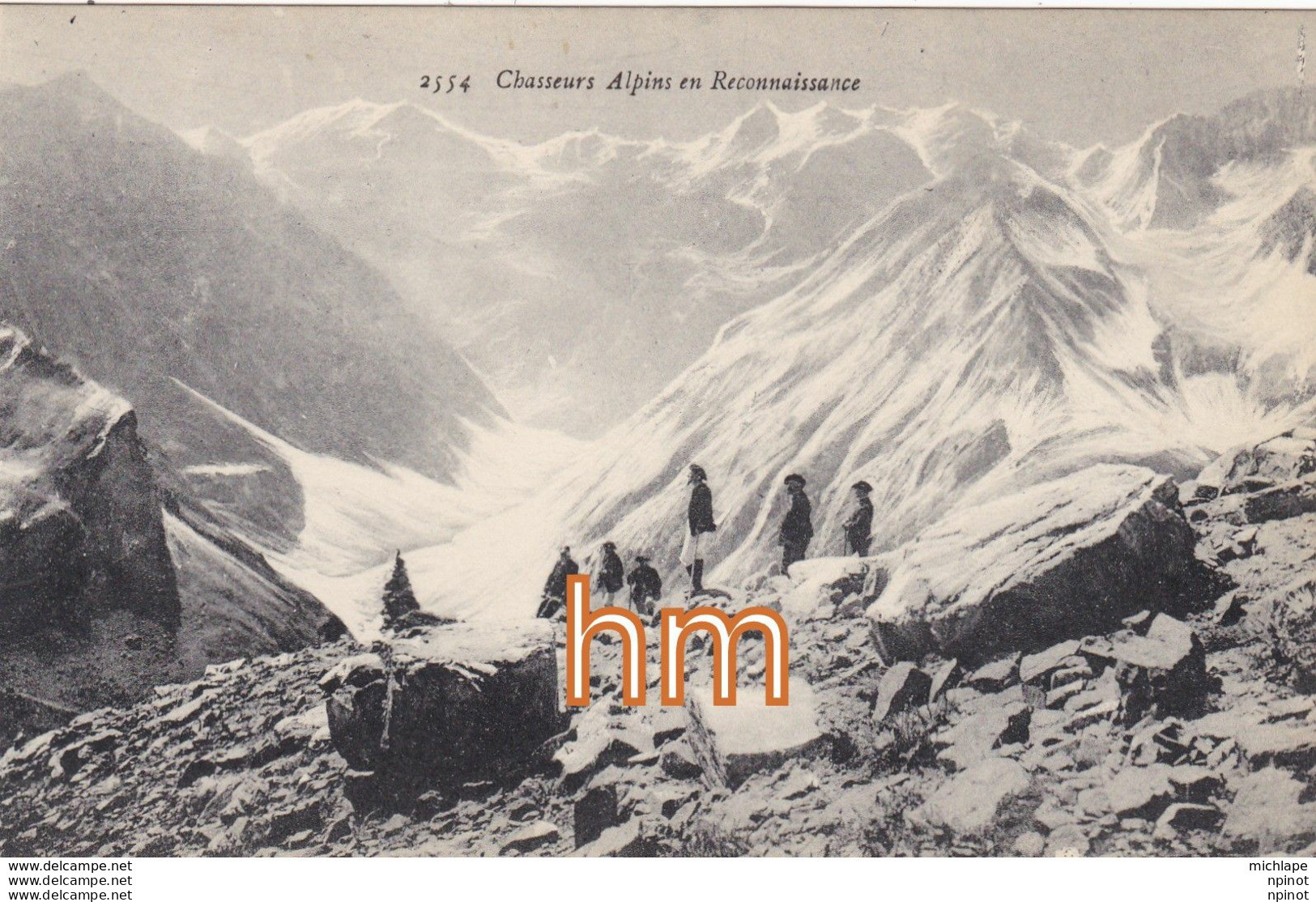 CPA   Chassers  Alpin  En Reconnaissance - 1914-18