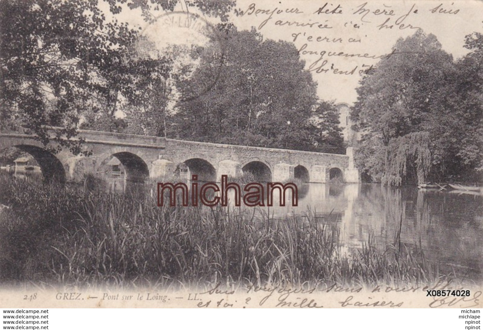 CPA  77  -   Gretz Pont Sur Le Loing - Gretz Armainvilliers