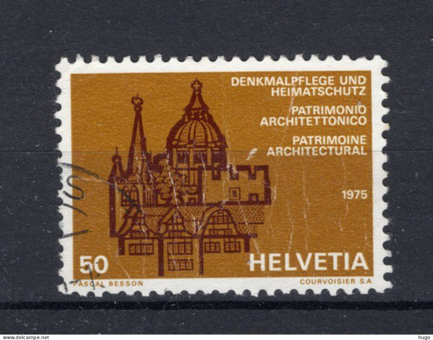ZWITSERLAND Yt. 989° Gestempeld 1975 - Used Stamps