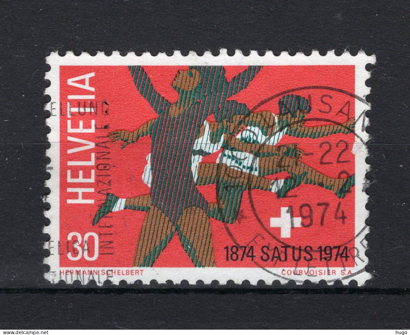 ZWITSERLAND Yt. 948° Gestempeld 1974 - Used Stamps