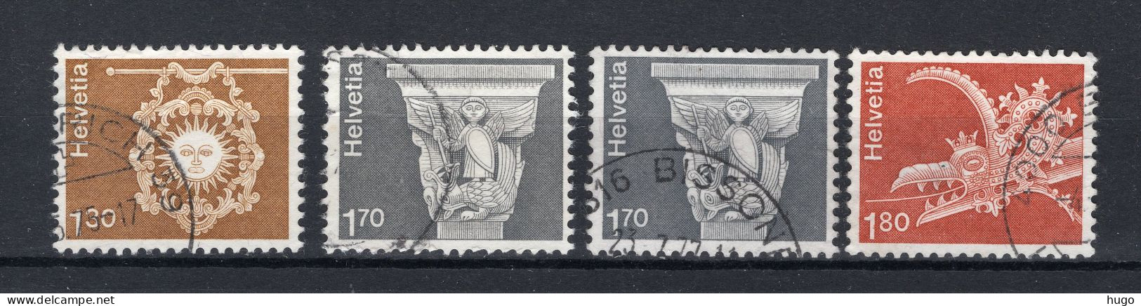 ZWITSERLAND Yt. 918/920° Gestempeld 1973 - Used Stamps