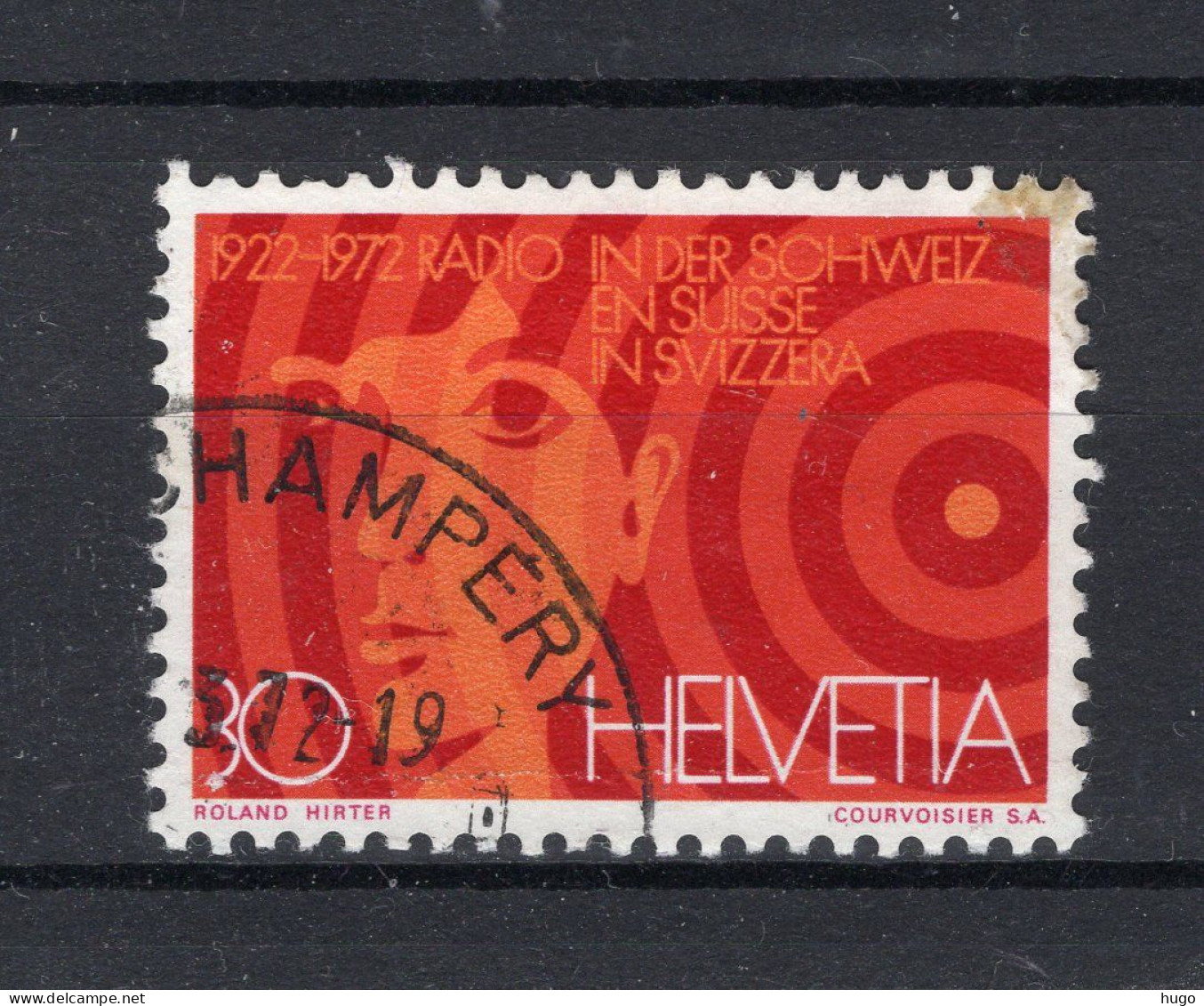 ZWITSERLAND Yt. 897° Gestempeld 1972 - Used Stamps