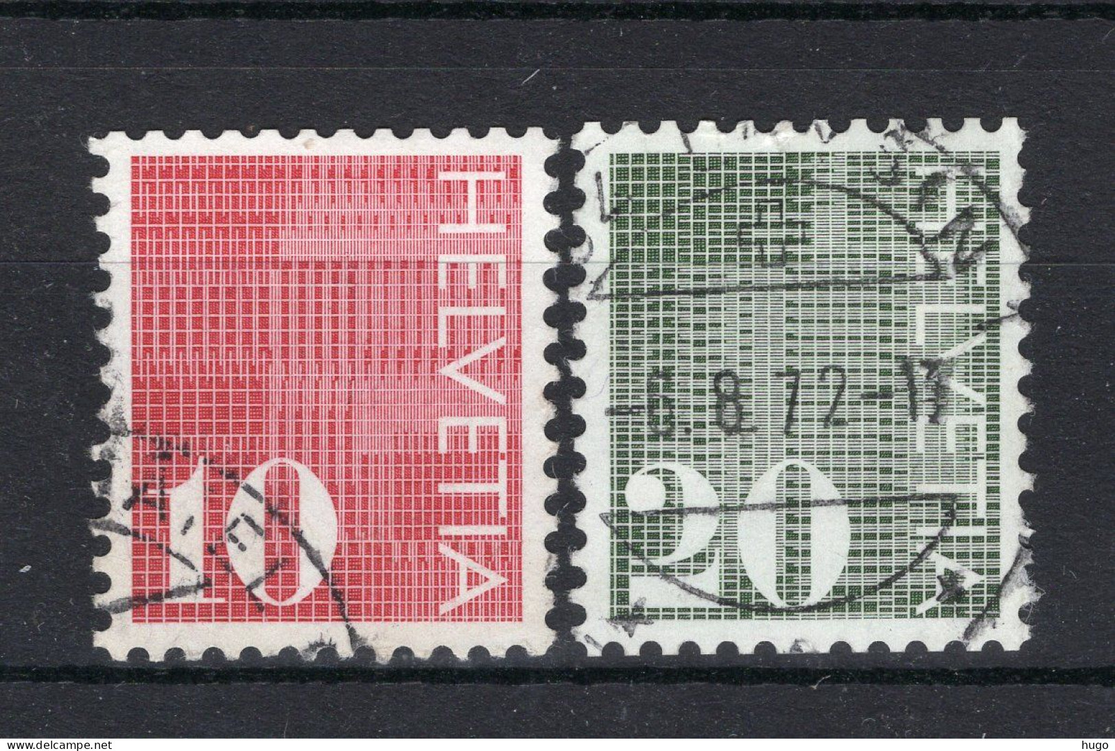 ZWITSERLAND Yt. 861/862° Gestempeld 1970 - Used Stamps