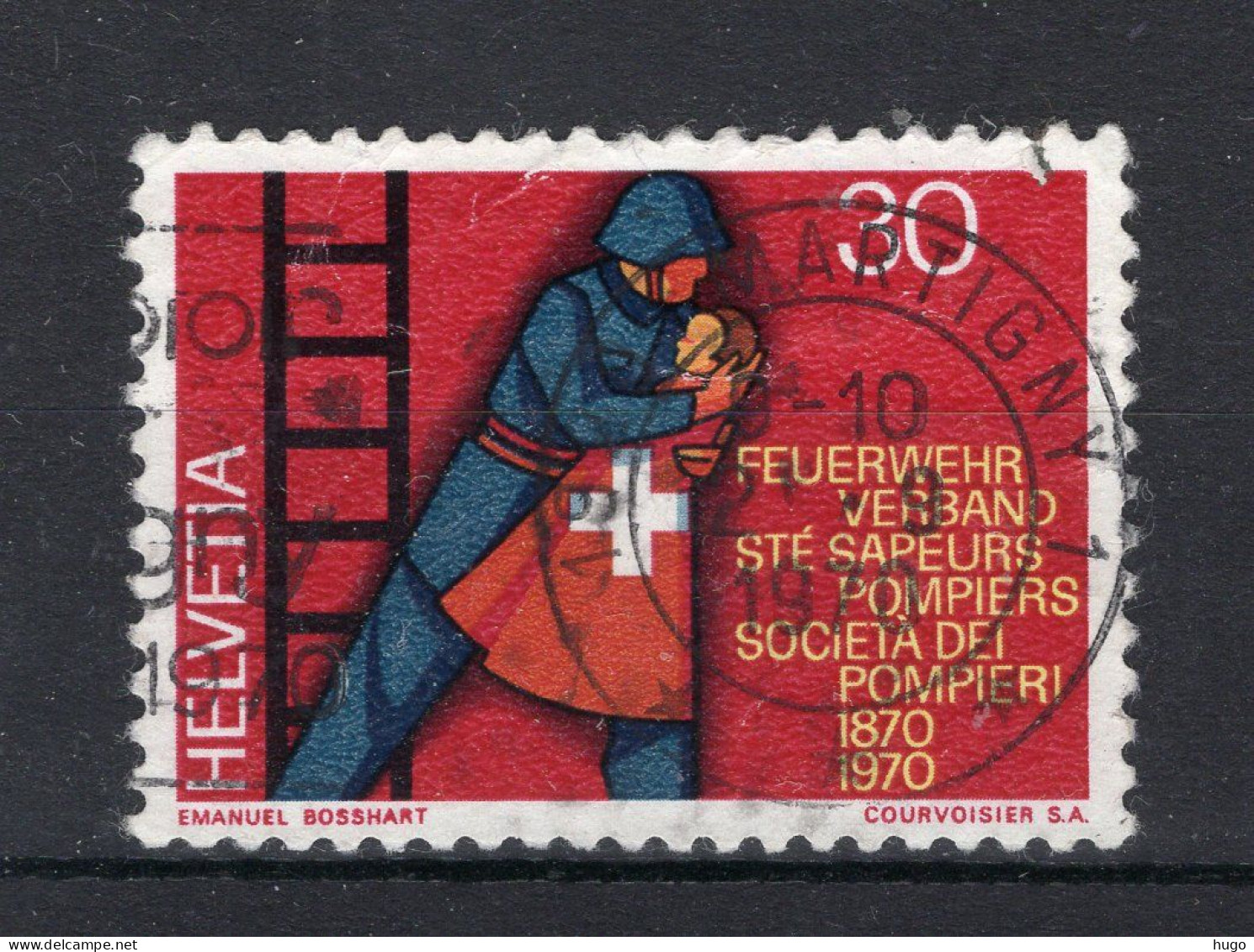 ZWITSERLAND Yt. 852° Gestempeld 1970 - Used Stamps