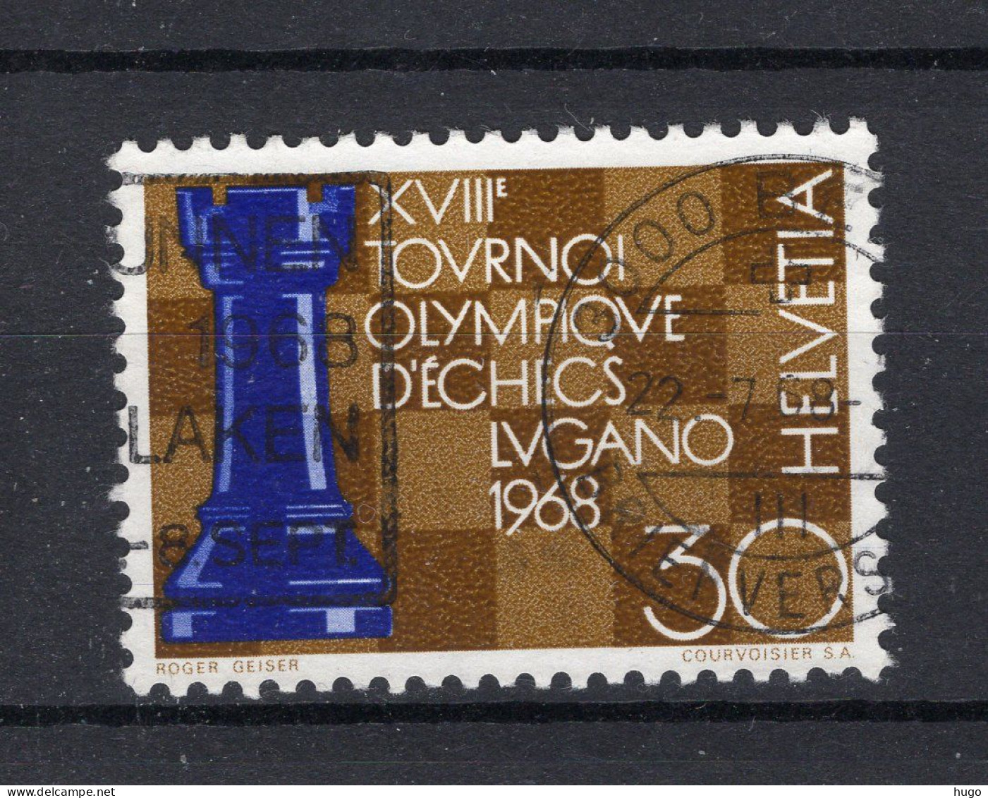 ZWITSERLAND Yt. 804° Gestempeld 1968 - Used Stamps