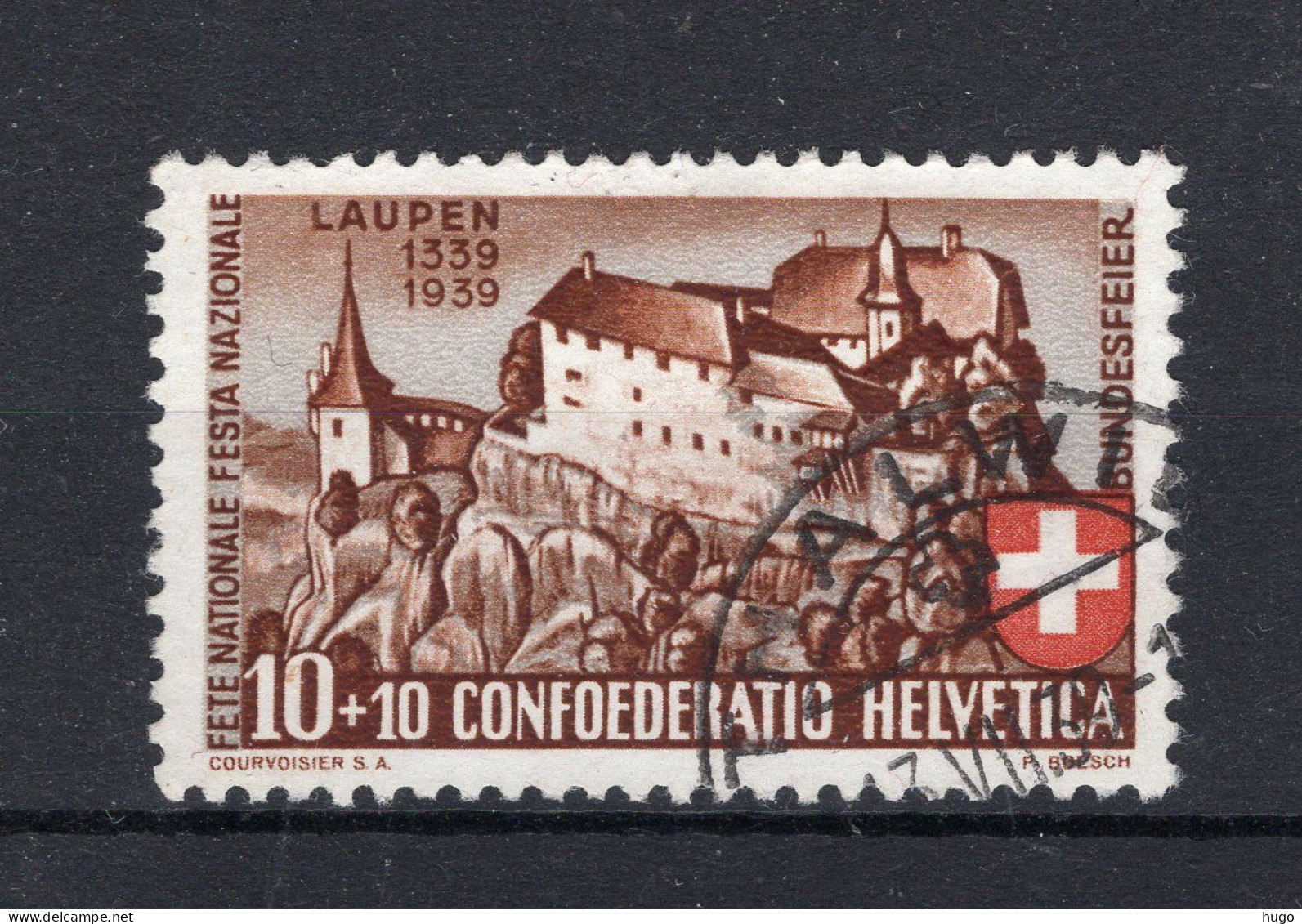 ZWITSERLAND Yt. 341° Gestempeld 1939 - Used Stamps