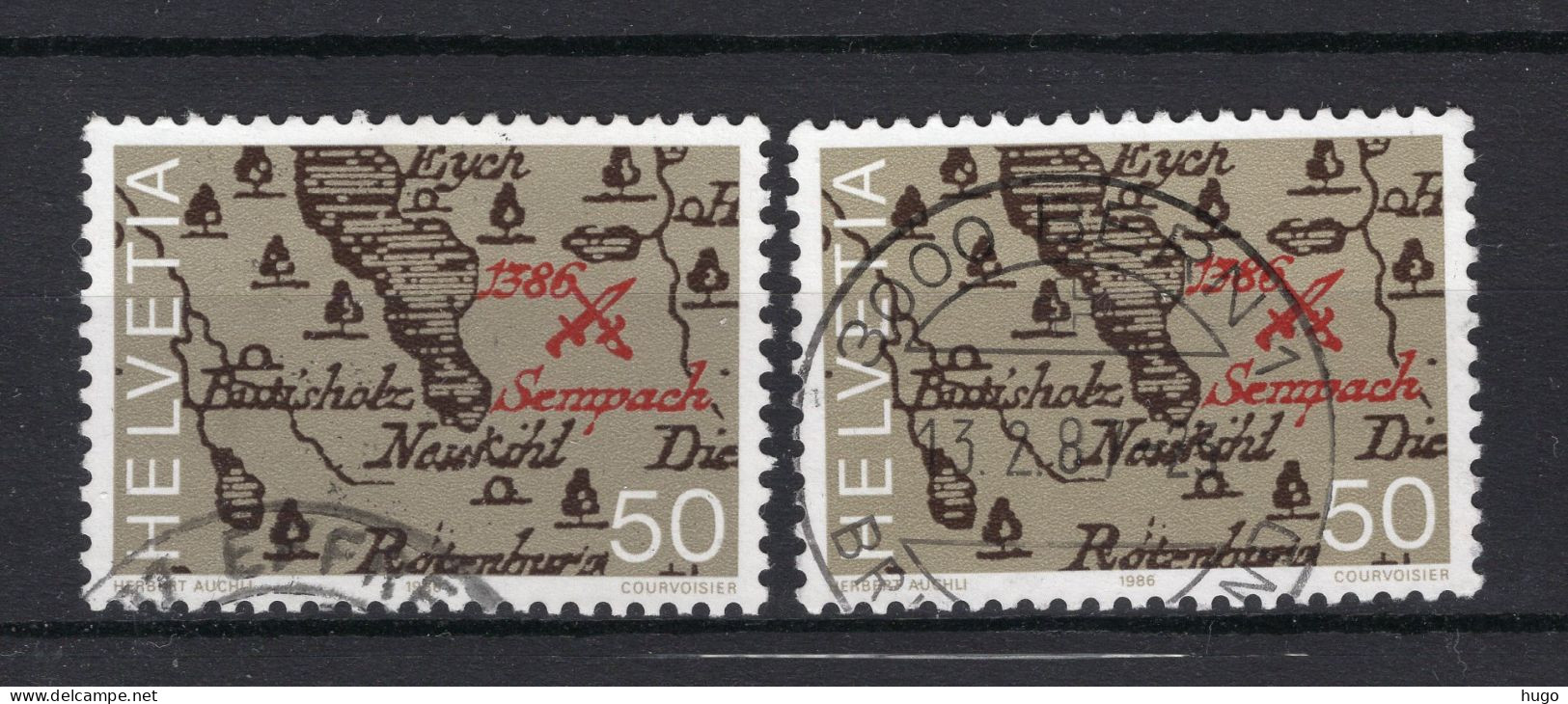 ZWITSERLAND Yt. 1238° Gestempeld 1986 - Used Stamps