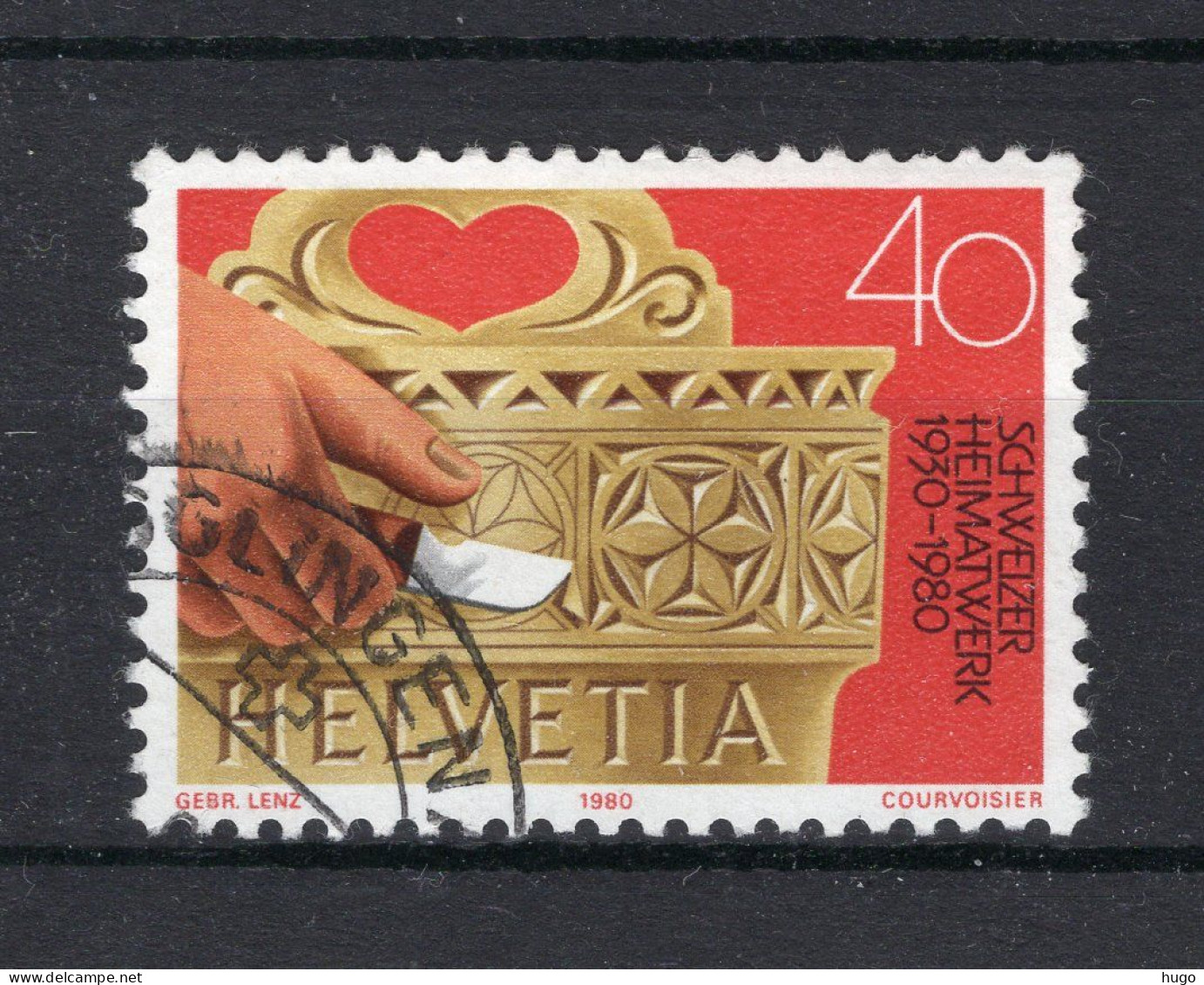 ZWITSERLAND Yt. 1101° Gestempeld 1980 - Used Stamps