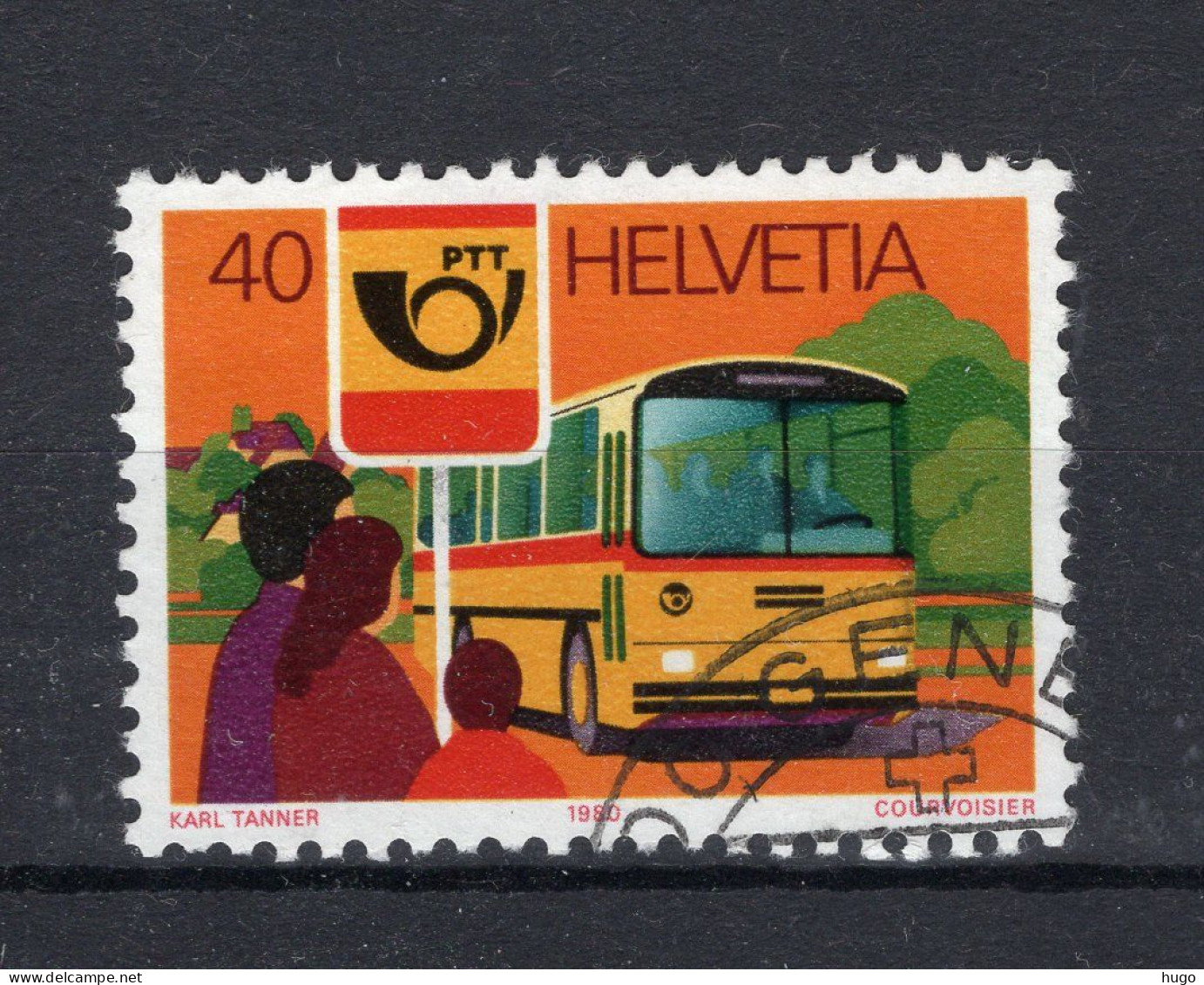 ZWITSERLAND Yt. 1111° Gestempeld 1980 - Used Stamps