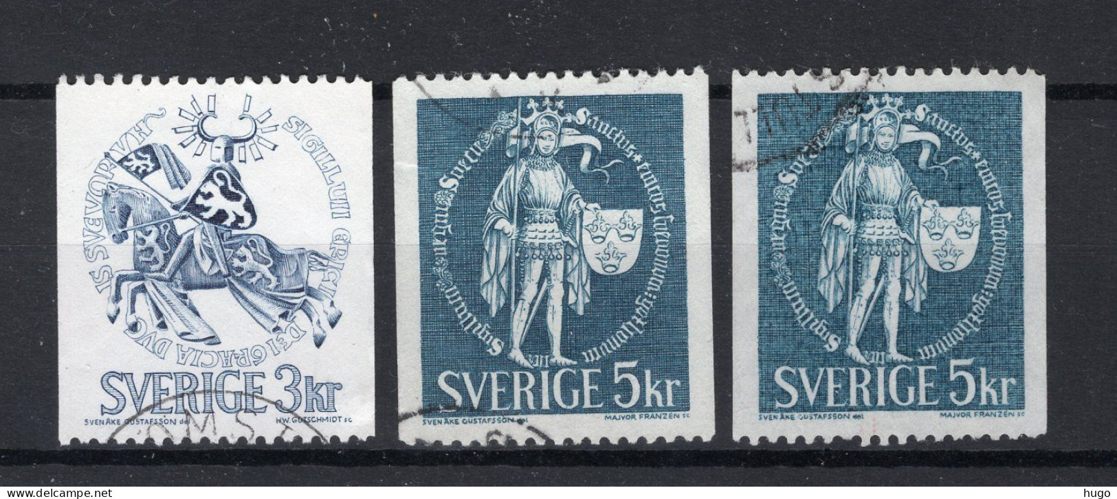 ZWEDEN Yvert 653/654° Gestempeld 1970 - Used Stamps