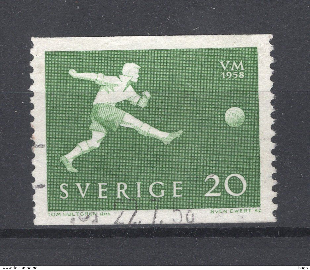 ZWEDEN Yvert 430° Gestempeld 1958 - Used Stamps