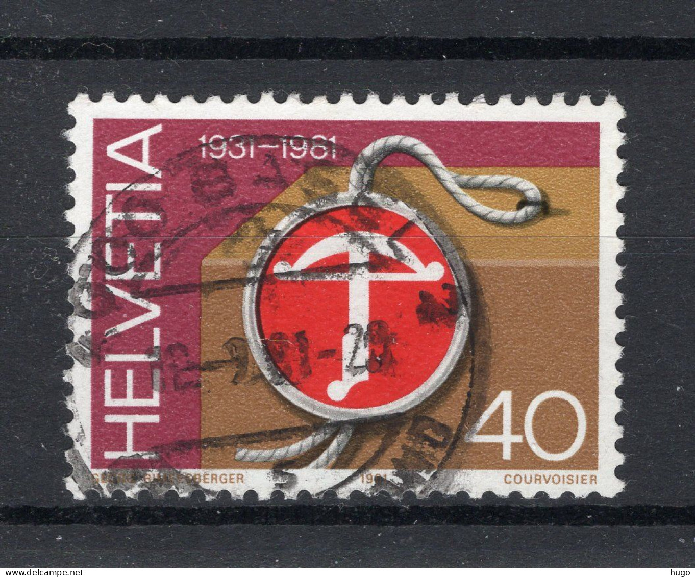 ZWITSERLAND Yt. 1136° Gestempeld 1981 - Used Stamps