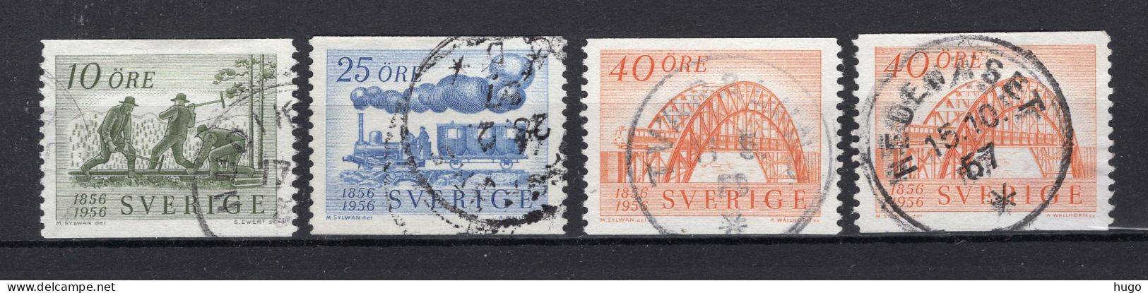 ZWEDEN Yt. 411/413° Gestempeld 1956 - Used Stamps