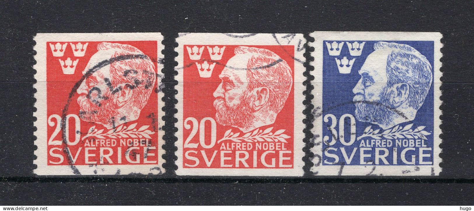 ZWEDEN Yt. 326/327° Gestempeld 1947 - Used Stamps