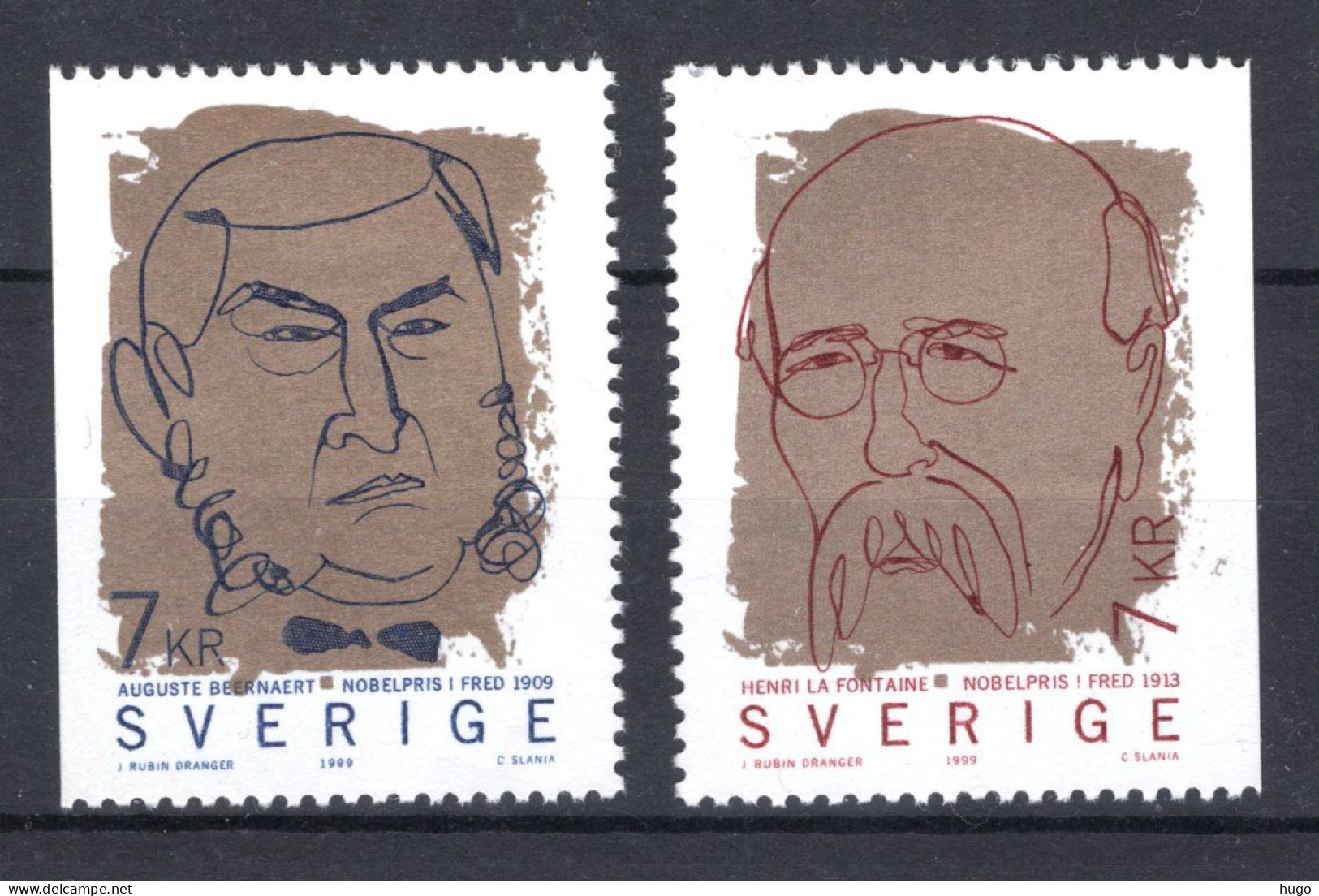 ZWEDEN Yt. 2123/2124 MNH 1999 - Unused Stamps