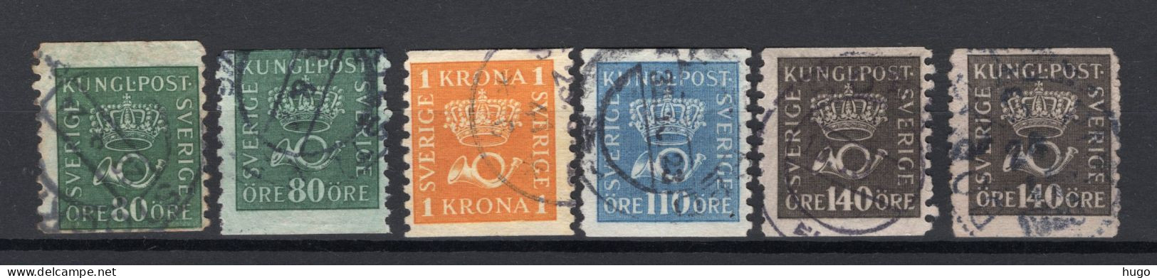 ZWEDEN Yt. 144/147° Gestempeld 1920-1924 - Used Stamps
