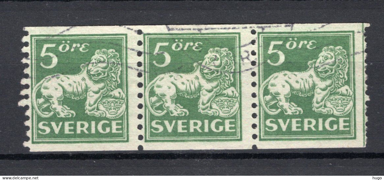ZWEDEN Yt. 123° Gestempeld 3 St. 1920-1924 - Used Stamps