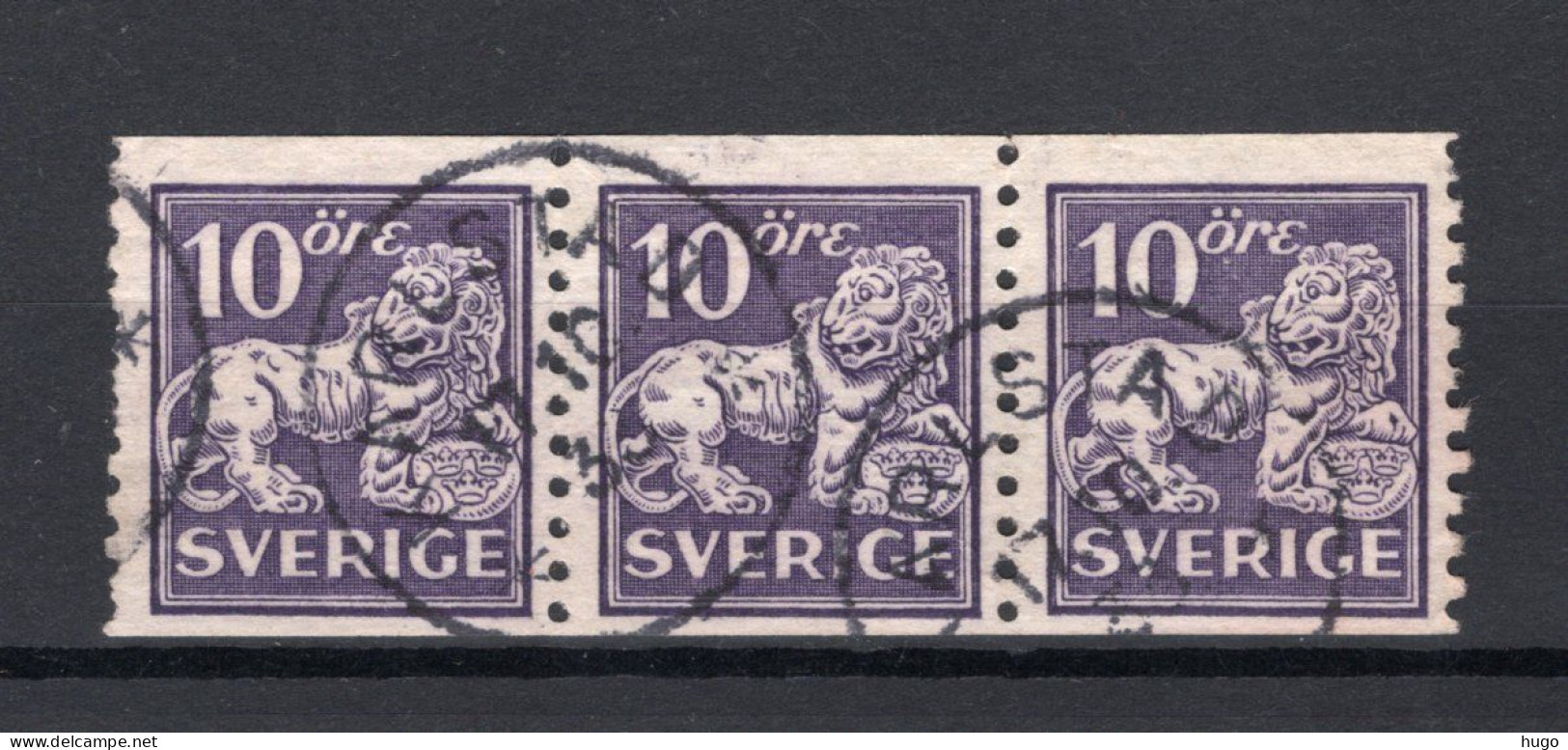 ZWEDEN Yt. 195° Gestempeld 3 St. 1925-1926 - Used Stamps