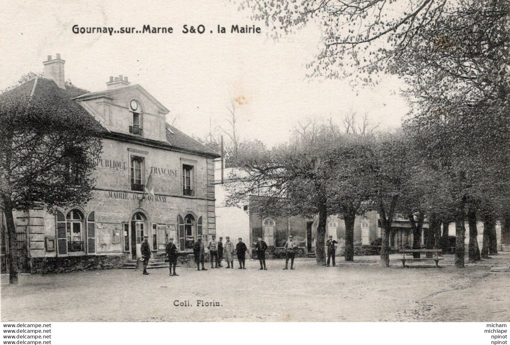C P A - 93 - GOURNAY SUR MARNE  La Mairie - Gournay Sur Marne