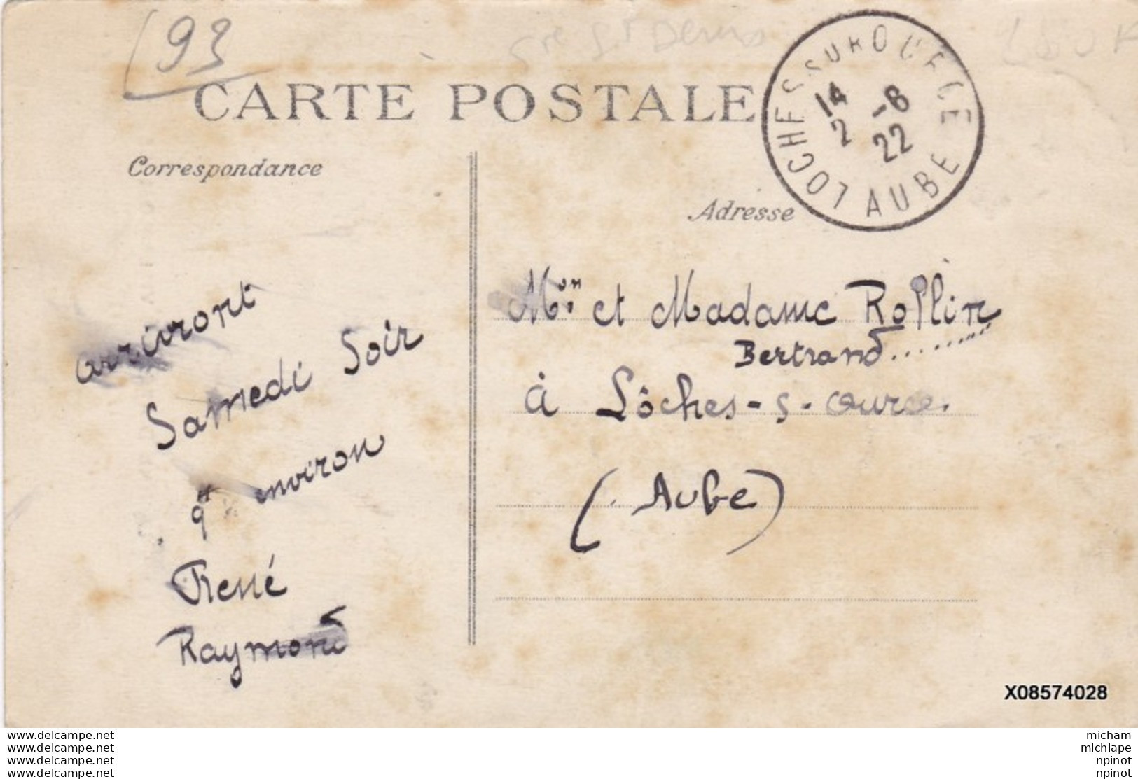 CPA  93  VILLEMOMBLE La Jeanne D Arc  Juin 1913 - Villemomble
