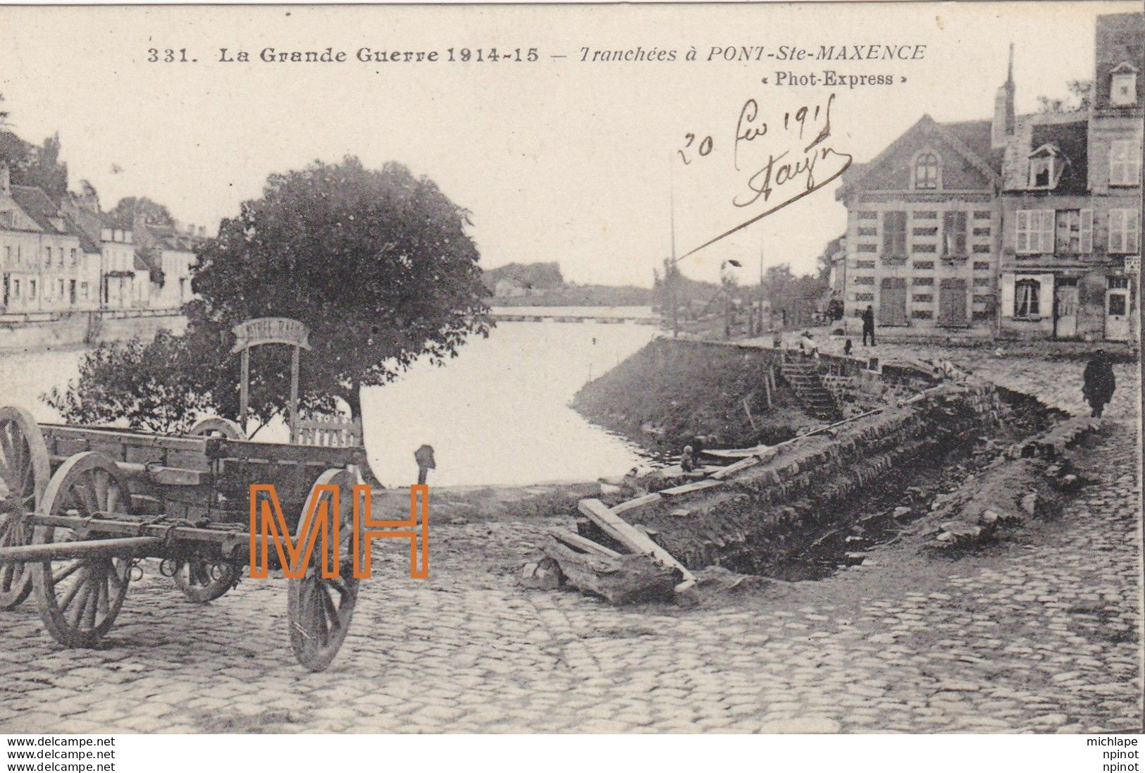 CPA 60  Tranchées   A   PONT SAINTE MAXENCE - Pont Sainte Maxence