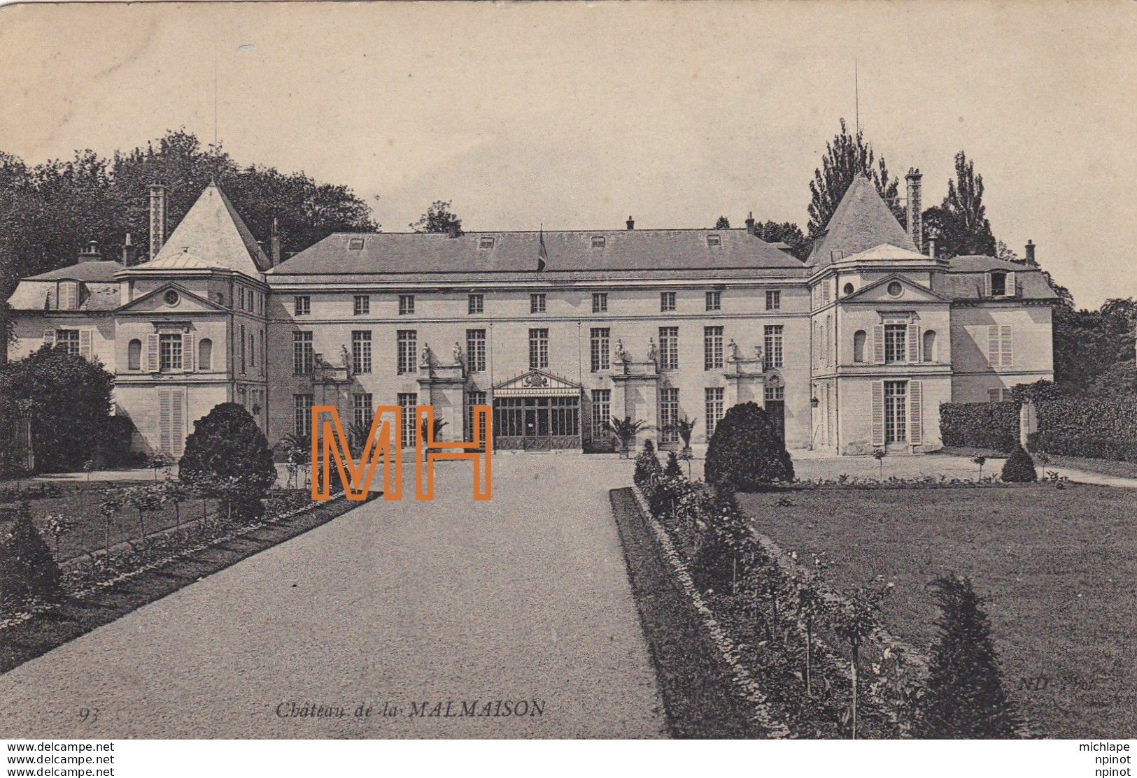 CPA 92 Chateau De  MALMAISON - Andere & Zonder Classificatie