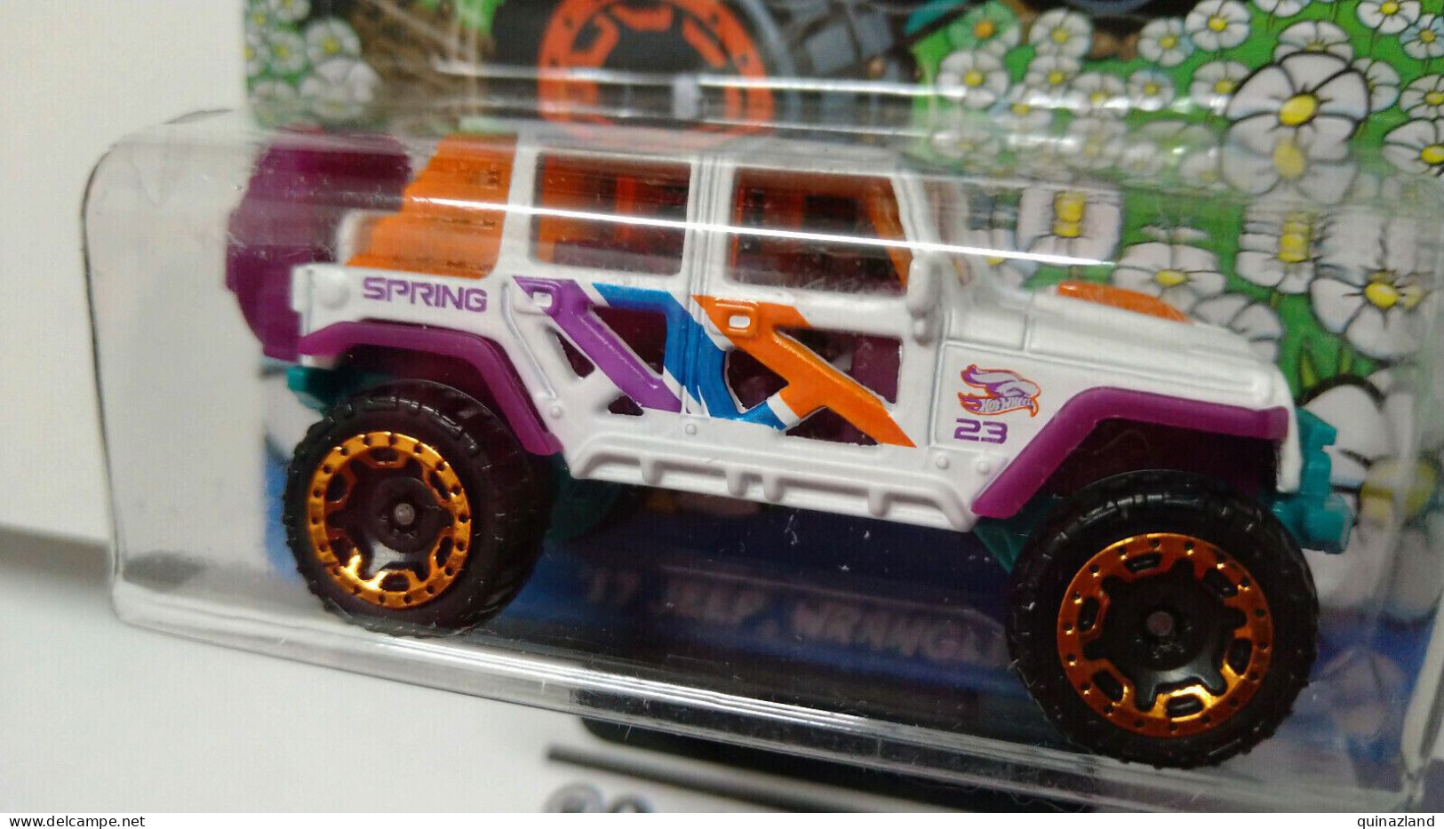 Hot Wheels 2023 Spring Easter Exclusive Kroger 17 Jeep Wrangler (CP20) - HotWheels