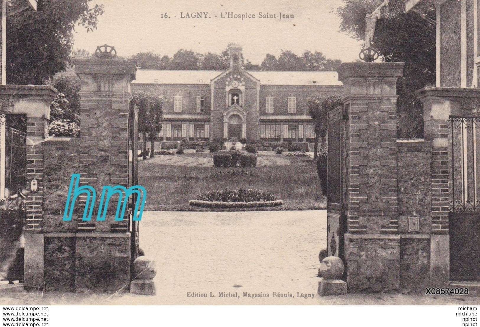 CPA  77  LAGNY HOPITAL   ST JEAN   T B  ETAT - Lagny Sur Marne