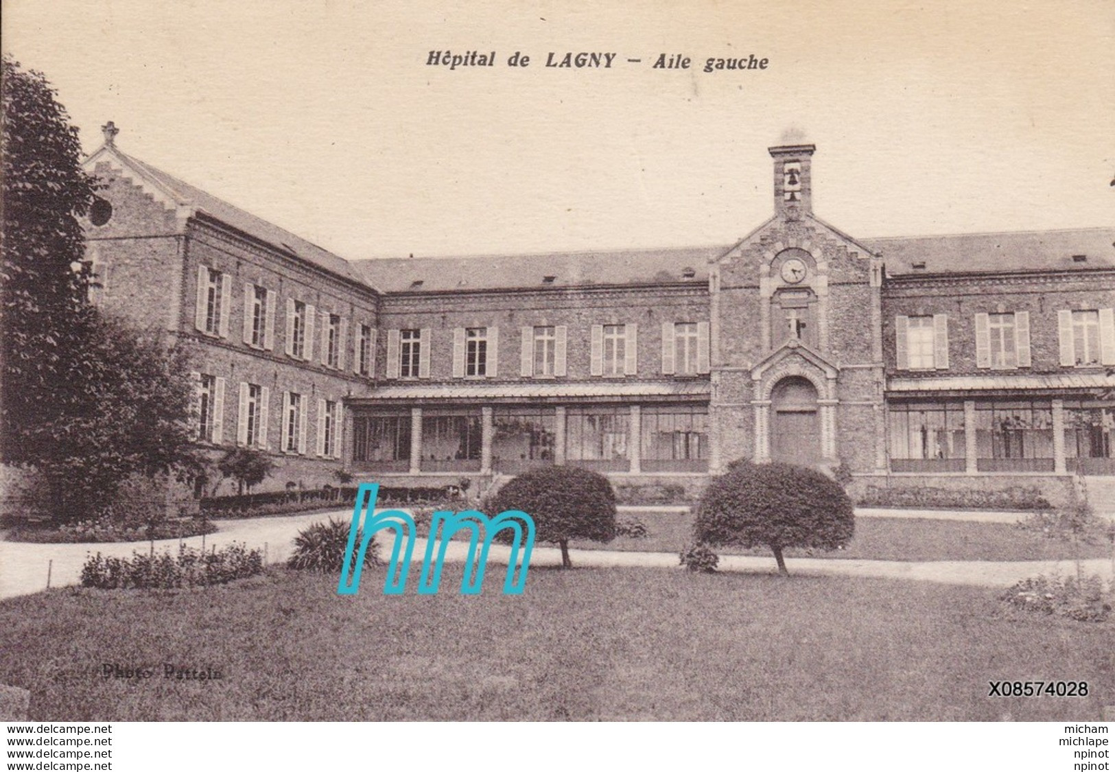 CPA  77  LAGNY HOPITAL     T B  ETAT - Lagny Sur Marne