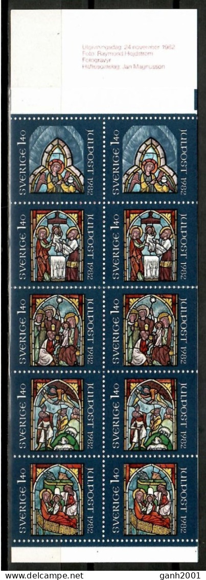 Sweden 1982 Suecia / Christmas Booklet MNH Nöel Navidad Carnet Weihnachten / Cu15828  18-45 - Navidad