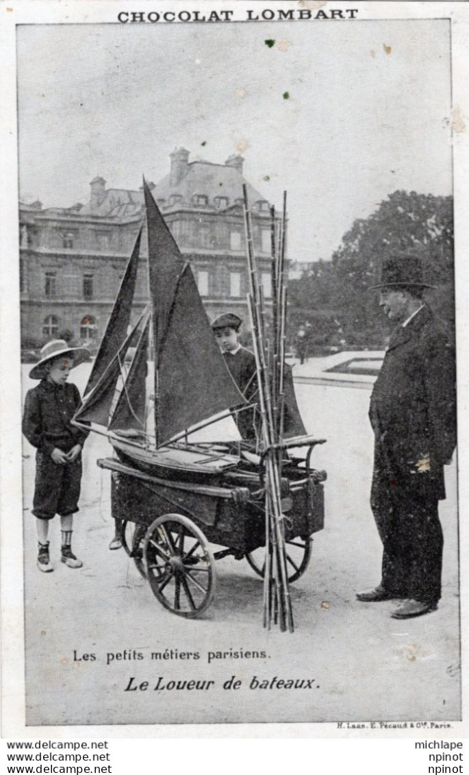 C P A -  75 -  PARIS  -     Petits Métiers De Paris - Le Loueur De Bateaux - Artisanry In Paris