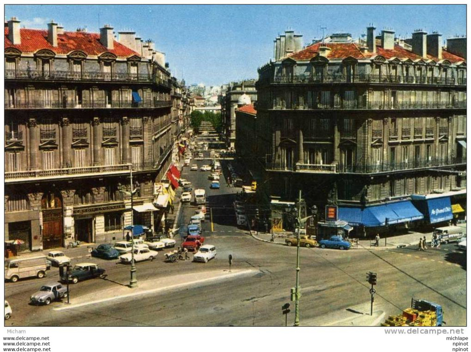 CPM   13  MARSEILLE  PLACE SADI CARNOT    PARFAIT ETAT - Canebière, Stadtzentrum