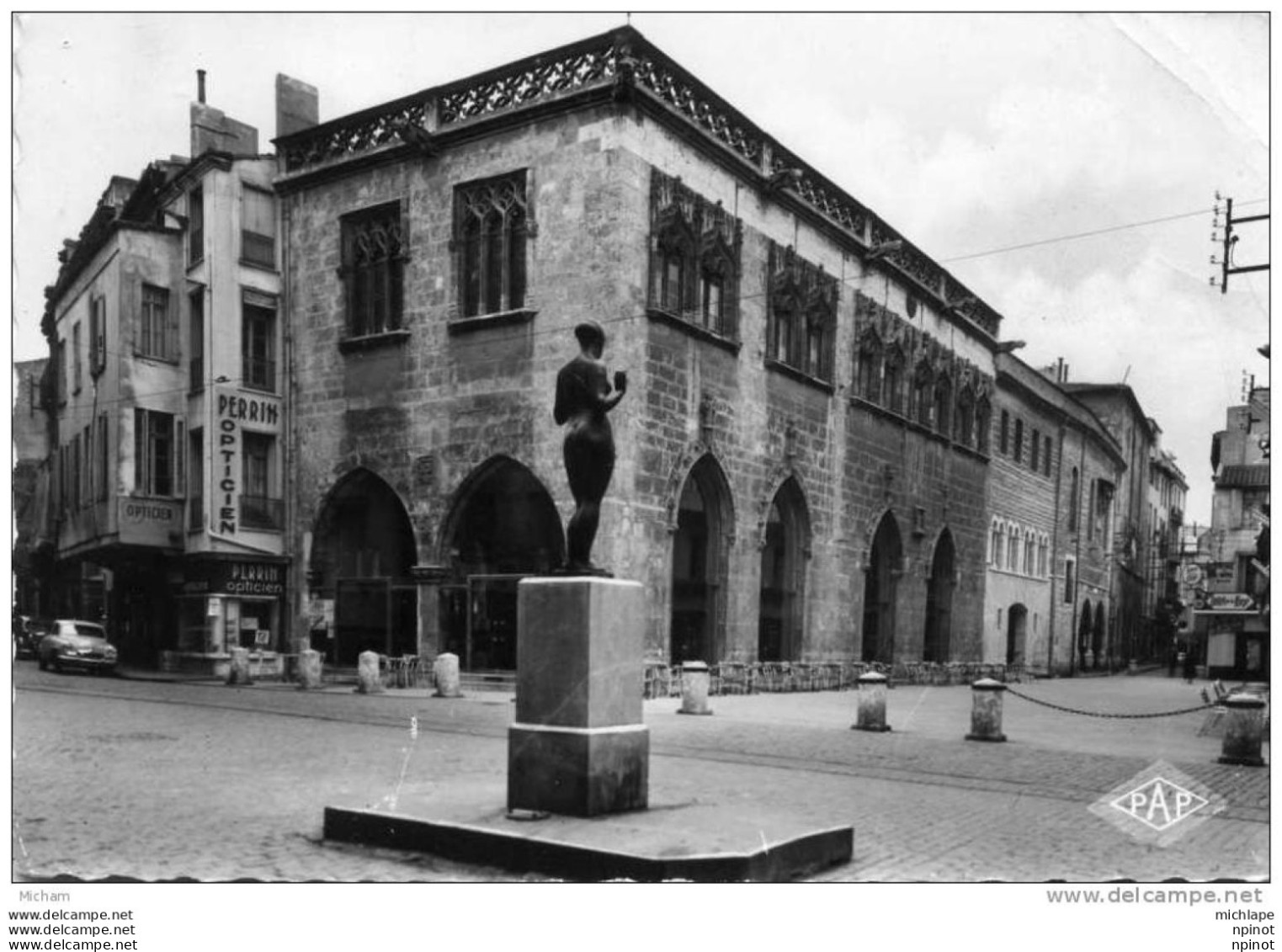 CPM 66  PERPIGNAN LA LOGE DE MER ET LE CAFE DE FRANCE  PARFAIT ETAT - Sonstige & Ohne Zuordnung