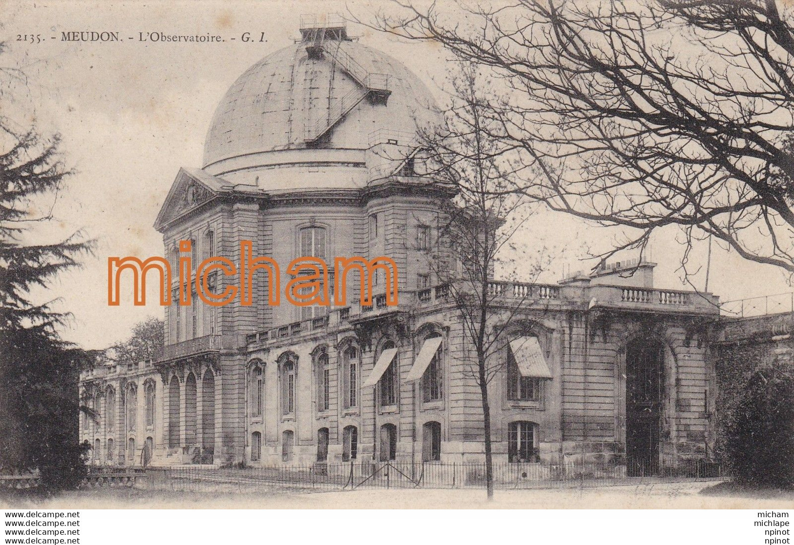 CPA  92  MEUDON  L' Observatoir - Meudon