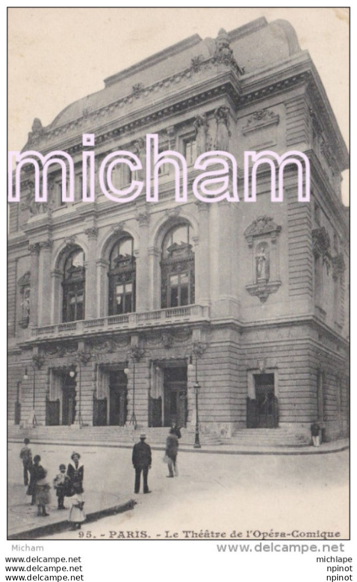 CPA 75 PARIS  2em  THEATRE  DE L'OPERA COMIQUE  TB ETAT - Paris (02)