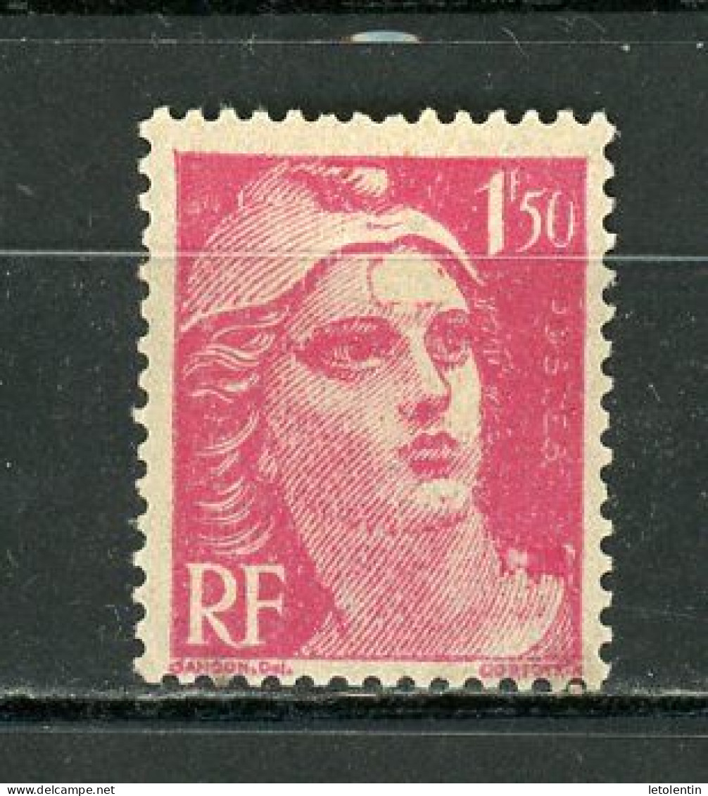 FRANCE -  M. DE GANDON - N° Yvert  712** "POSTES" EFFACÉ - 1945-54 Marianne Of Gandon