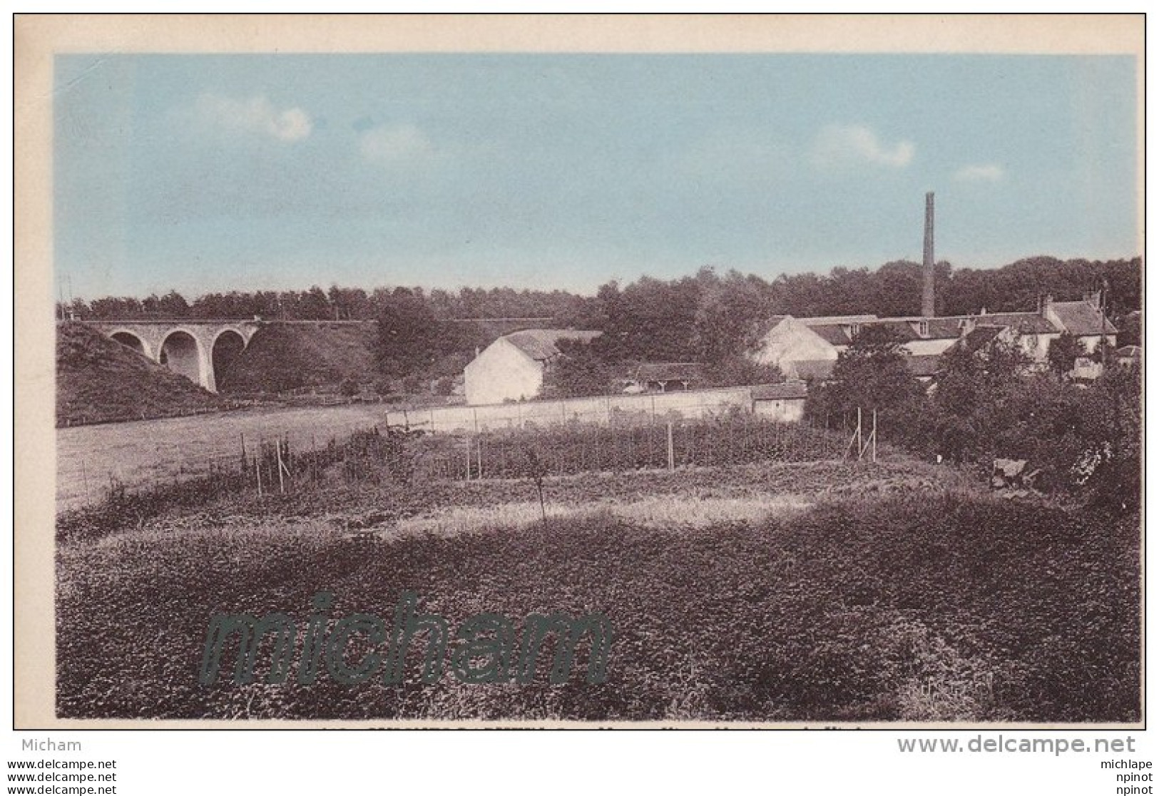 CPA  77   GUIGNES  RABUTIN    VIEUX  MOULIN  ET   VIADUC TB ETAT - Sonstige & Ohne Zuordnung