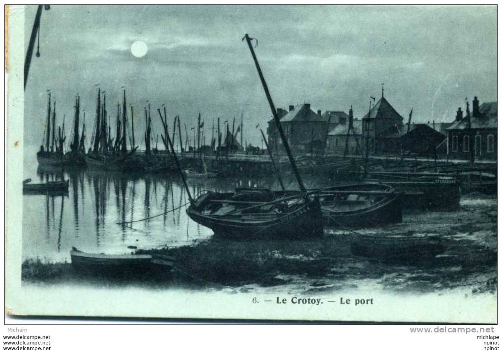 CPA   80    LE CROTOY   LE PORT   PARFAIT ETAT - Le Crotoy