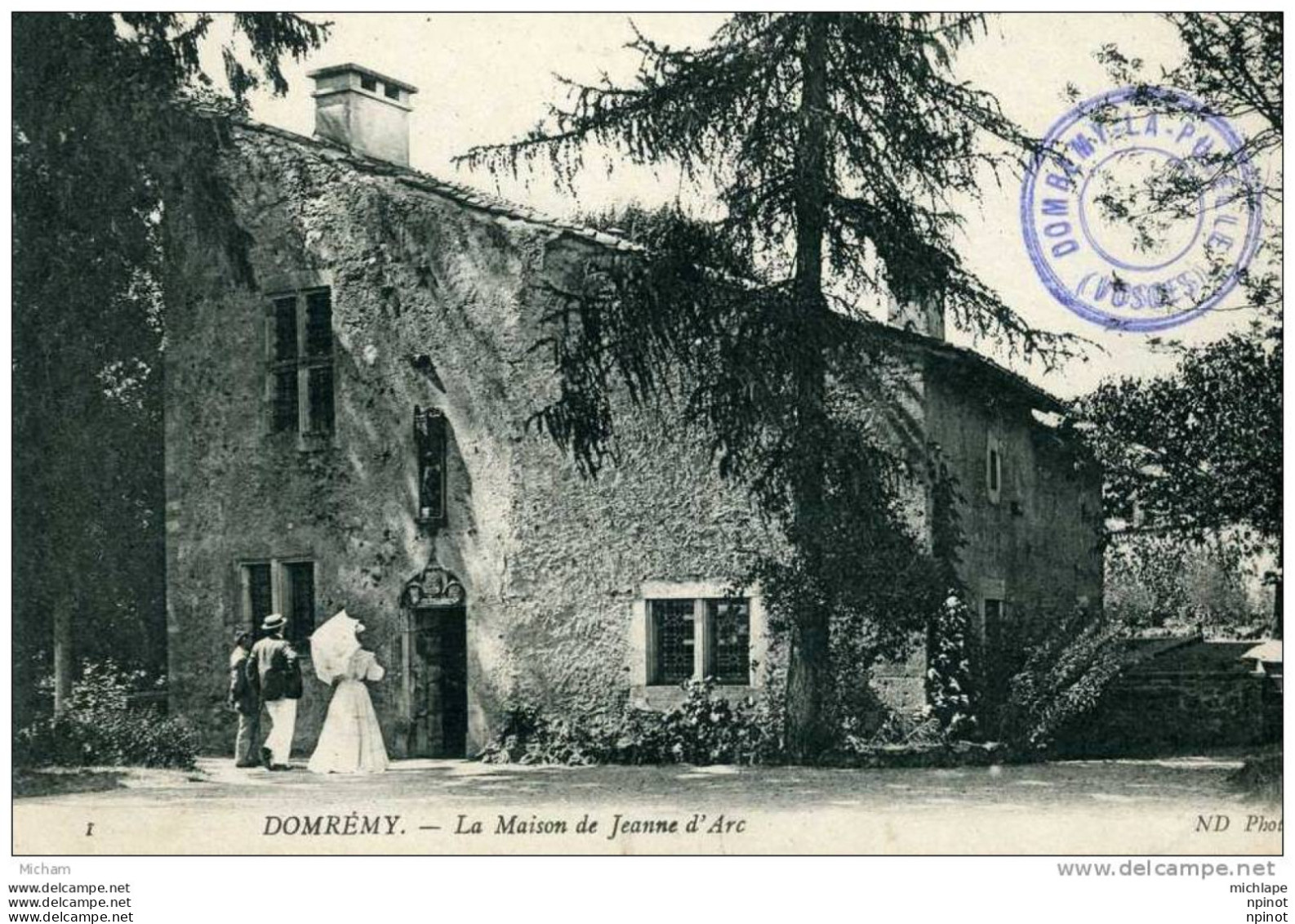 CPA 88 DOMREMY LA MAISON DE JEANNE D'ARC PARFAIT ETAT - Domremy La Pucelle