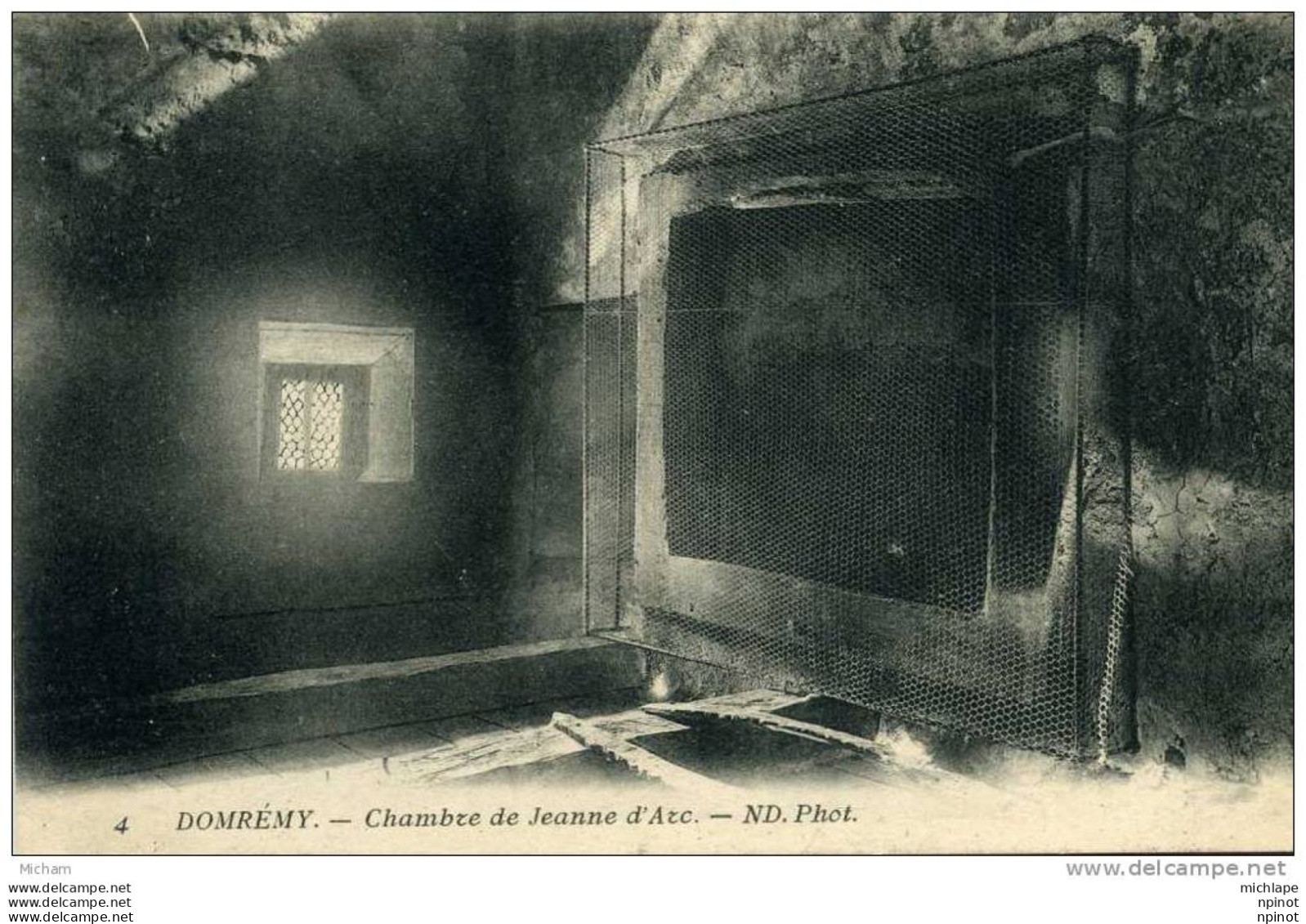 CPA 88 DOMREMY CHAMBRE  DE JEANNE D'ARC PARFAIT ETAT - Domremy La Pucelle