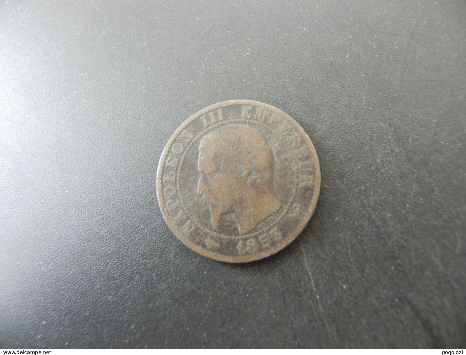 France 5 Centimes 1853 W - 5 Centimes