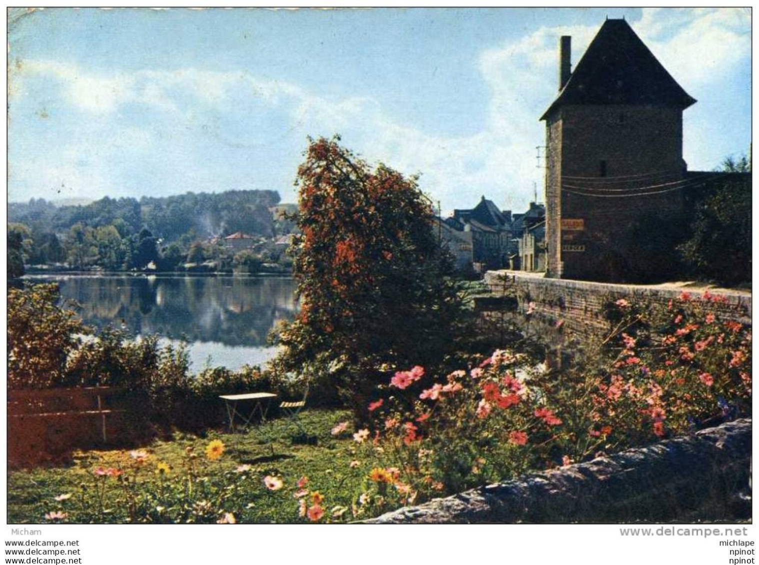 CPM  87 PEYRAT LE CHATEAU  LA TOUR  AU BORD DU LAC  PARFAIT ETAT - Sonstige & Ohne Zuordnung